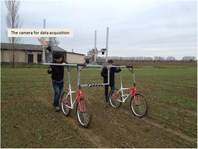 Estimation of Wheat Plant Density at Early Stages Using High Resolution Imagery